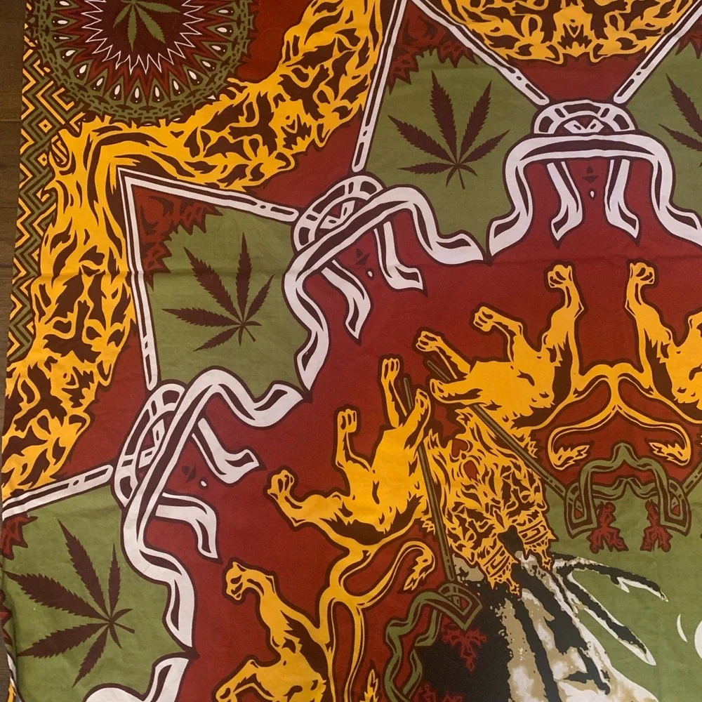 Bob Marley Hanging Tapestry 53” x 84” Vintage